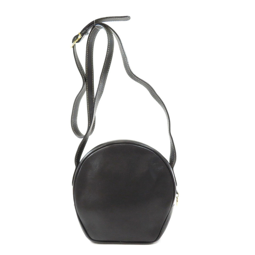 Celine Logo Shoulder Bag Calfskin